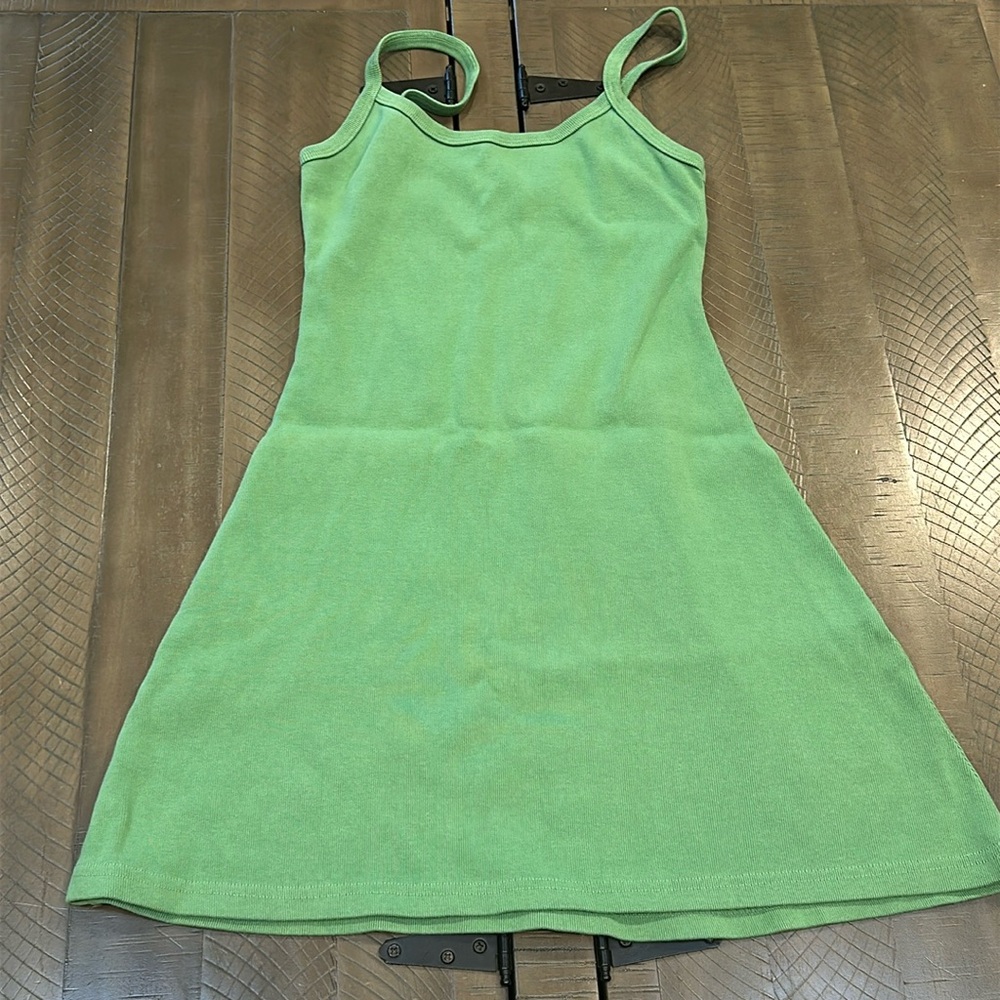 Los Angeles Apparel green dress - Picture 1 of 1